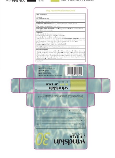 PRINCIPAL DISPLAY PANEL - SUNSCREEN LIP BALM